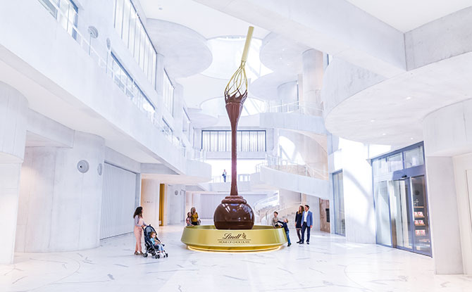 Chocolate Museum With 9-Metre Chocolate Fountain Opens: Lindt Home Of Chocolate