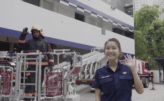 SCDF Videos Bring The Fire Stations To You