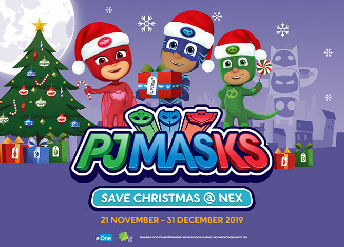 NEX – PJ Masks Live Show in Singapore 2019