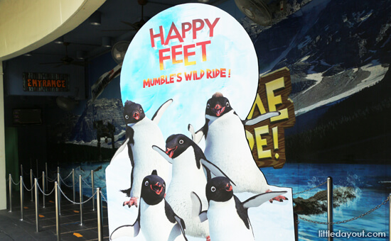 Mumble's Wild Ride at Sentosa 4D AdventureLand e01-Penguins