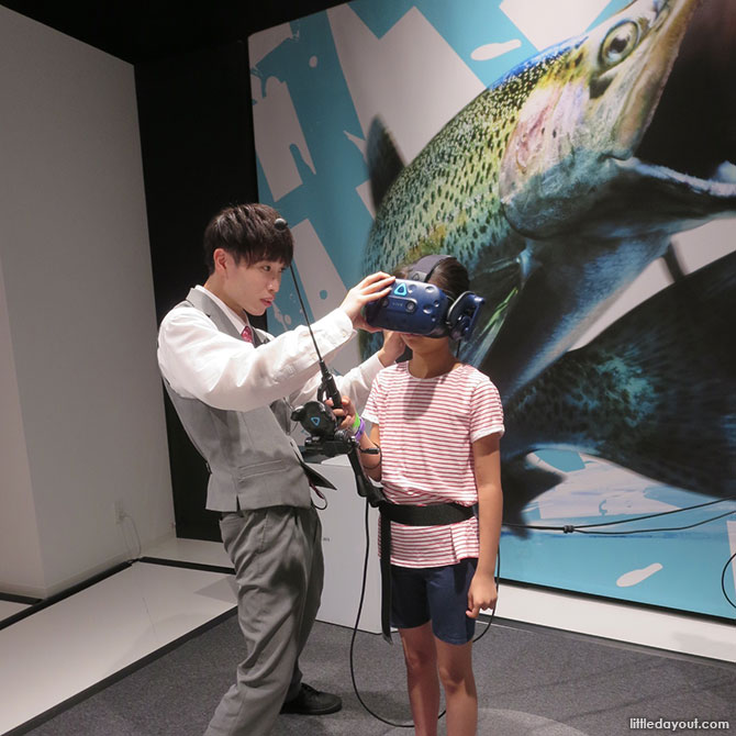 At the VR One Osaka, Japan