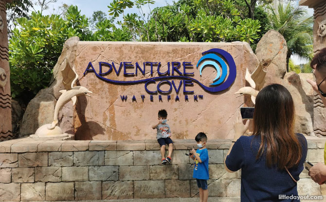 Visiting Adventure Cove