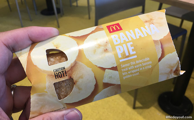 McDonald's Banana Pie Taste Test