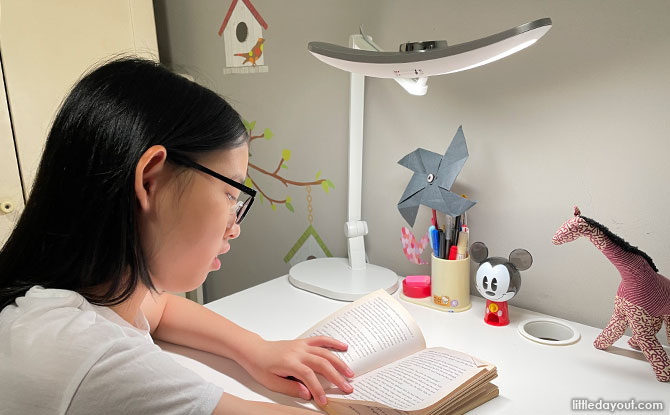 Parent Review: BenQ MindDuo Eye-Care Table Lamp