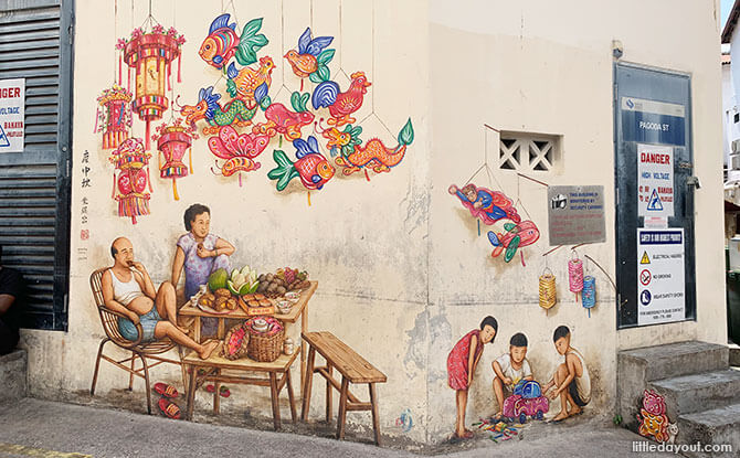 Mid-Autumn Festival Mural