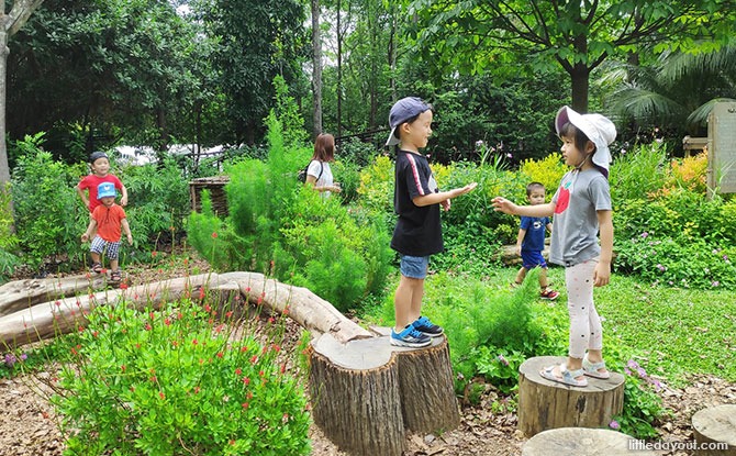 Jacob Ballas Children’s Garden Sensory Garden