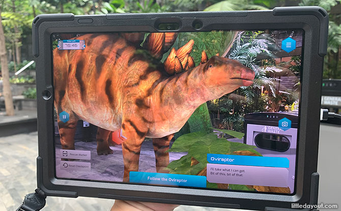 Roaming AR Dinos