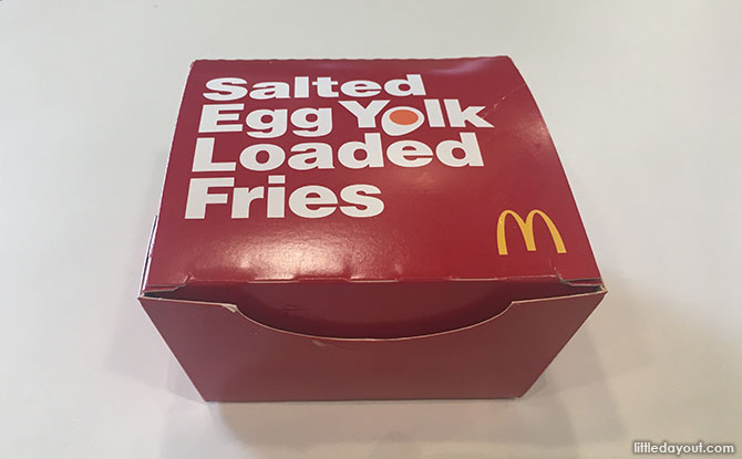 McDonald’s Salted Egg Yolk Loaded Fries Taste Test