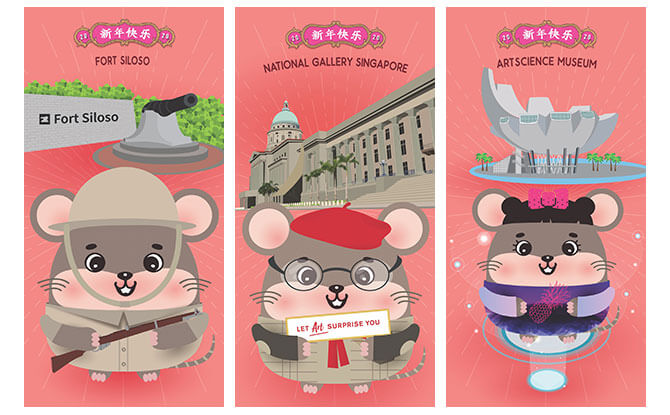 Museum Roundtable Year of the Rat 2020 Red Packets