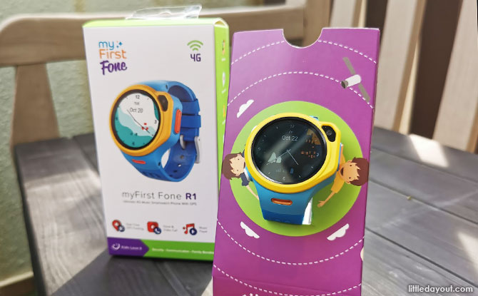 Overview of myFirst Fone R1 Smartwatch Phone