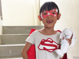 National Day Craft: Super Singaporean