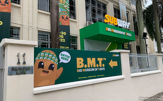 Subway Museum: Welcome to B.M.T (Big Museum of Taste)