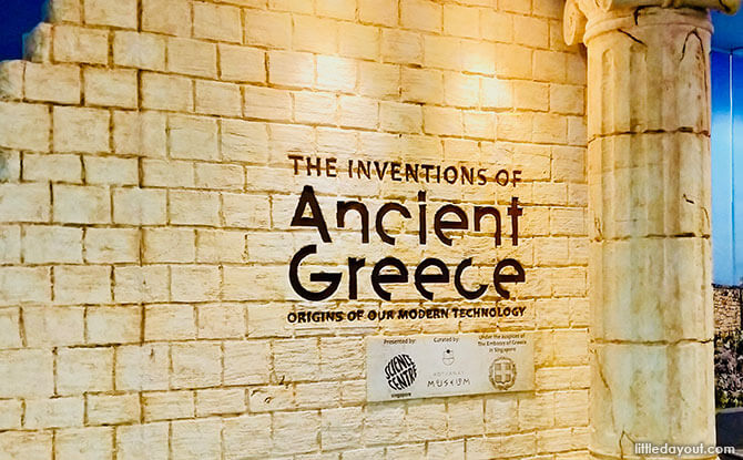 The Inventions of Ancient Greece: Origins of our Modern Technology at Science Centre Singapore: Field Trip Back In Time