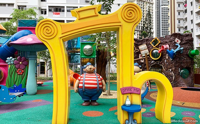 Alice in Wonderland Playground at Dawson Vista