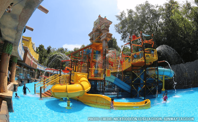 SpongeBob Splash Adventure-at-Nickelodeon Lost Lagoon Sunway Lagoon