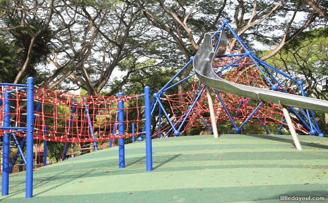 Pasir Ris Park Playground Rediscovered - Climbing Structure