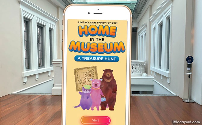 Home in the Museum: A Self-Guided Treasure Hunt Around National Museum Of Singapore