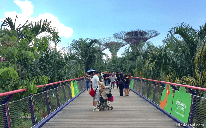 Gardens by the Bay's Dragonfly Bridge