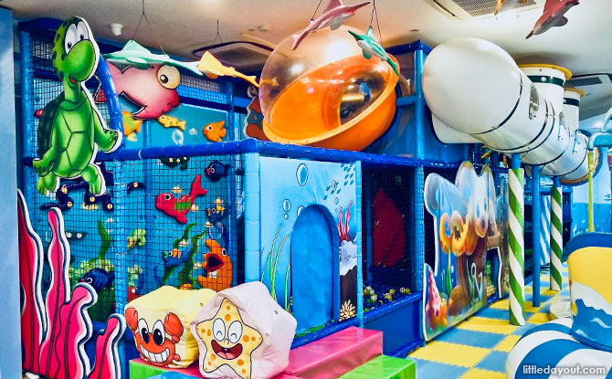 Aquarius Cove, an ocean-themed indoor playground