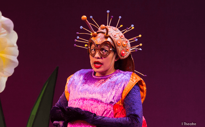 Nessa the Caterpillar, I Theatre's The Ant and the Grasshopper