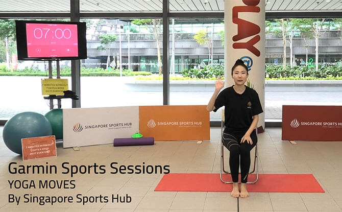 Experiencing the Singapore Sports Hub 7-Minute Workout Online