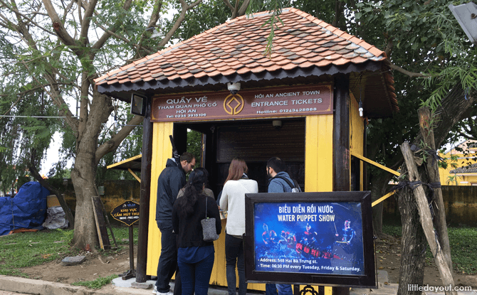 Ticketing Booth at Hoi An