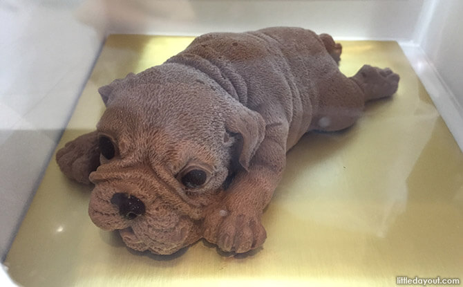 Shar Pei Puppy Cake in Singapore