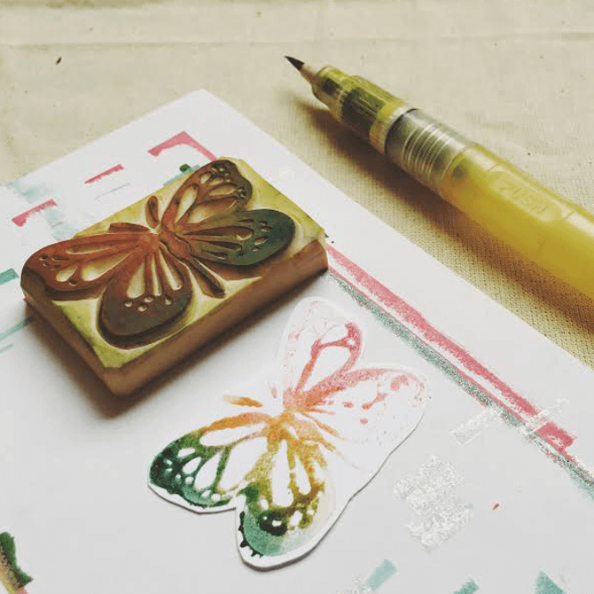 Stamp Making Workshops at SAFRA