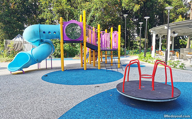 Clementi Ave 4 Playgrounds – Merry-Go-Rounds Galore