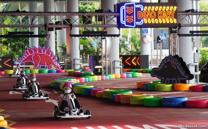 Novice track - Dino Go Kart Changi Airport