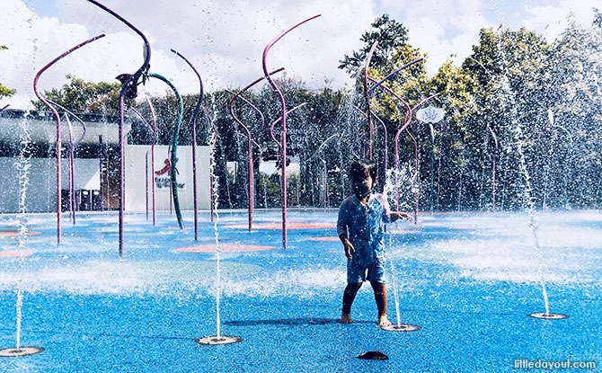 Water Playground at Gardens by the Bay