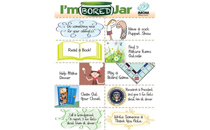 I'm Bored Jar