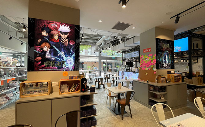 Jujutsu Kaisen Pop-up at ANIPLUS Cafe