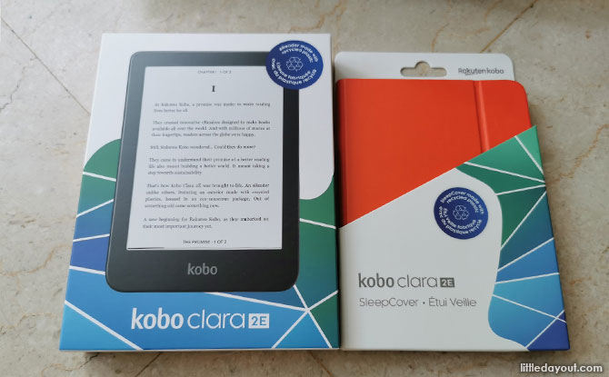 Kobo Clara 2E Review: Compact EReader Made From Recycled Plastic - Little  Day Out