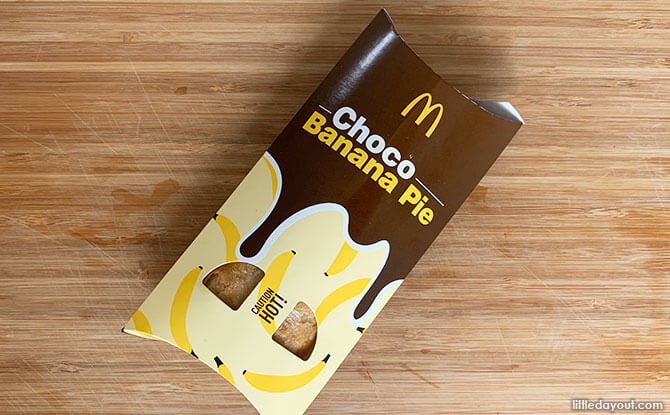 Choco Banana Pie from McDonald's Singapore