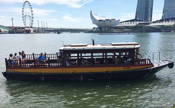 On the Singapore River Cruise