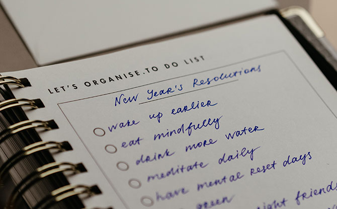 New Year Resolutions