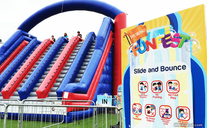 Sentosa FunFest 2016 Slide and Bounce