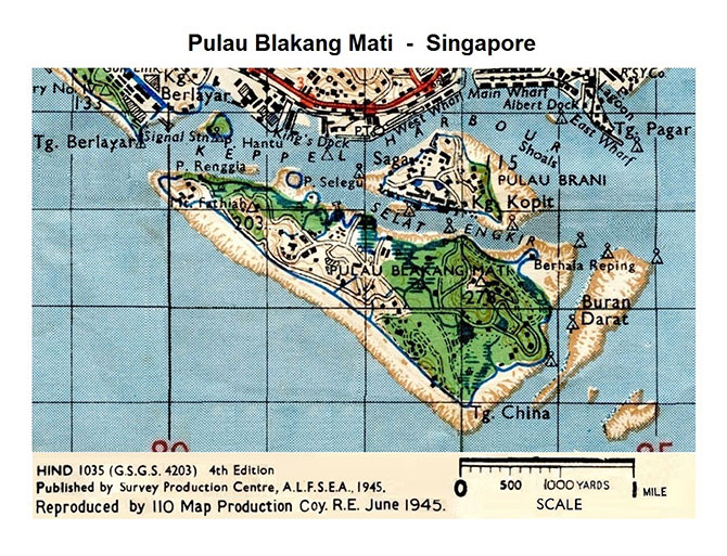 Tanjong Rimau - Siloso Headland