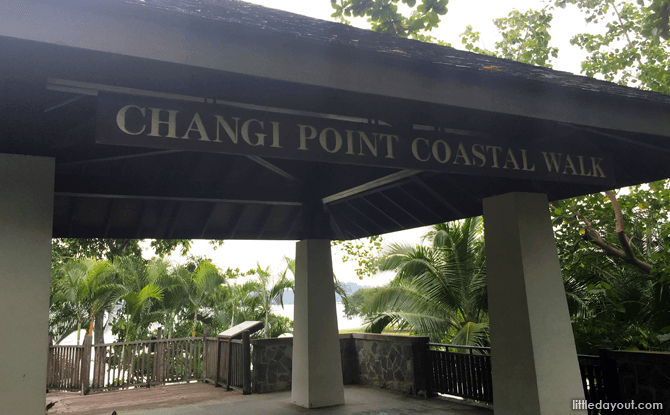 Entry Point into Changi Point Coastal Walk