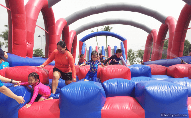 Big Bouncy Fun at Sentosa FunFest 2016 3 Sentosa FunFest 2016 Slide and Bounce