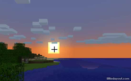 Minecraft Sunrise