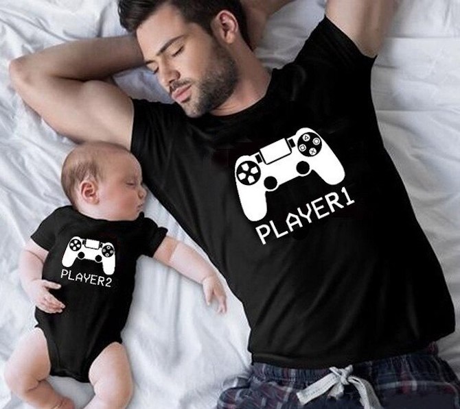 e03 Player 1 2 Tshirts