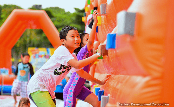 Sentosa Mega Inflatables Playground