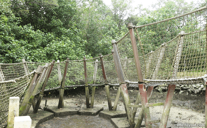 Rope Balancing Bridge