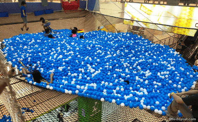 Ball Pit at Airzone Singapore, City Square Mall