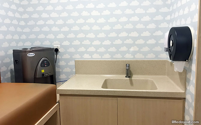 Amenities at Bedok Point Nursing Room