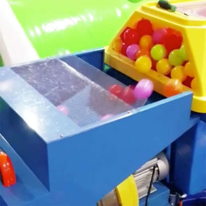 Super-efficient Ball Pit Cleaning Machine!