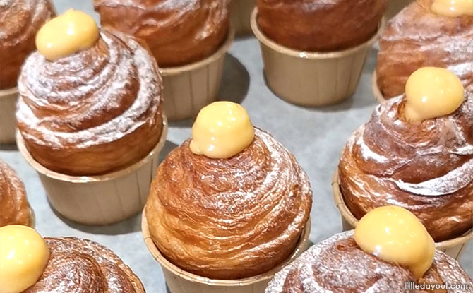 Calamansi Curd Cruffin