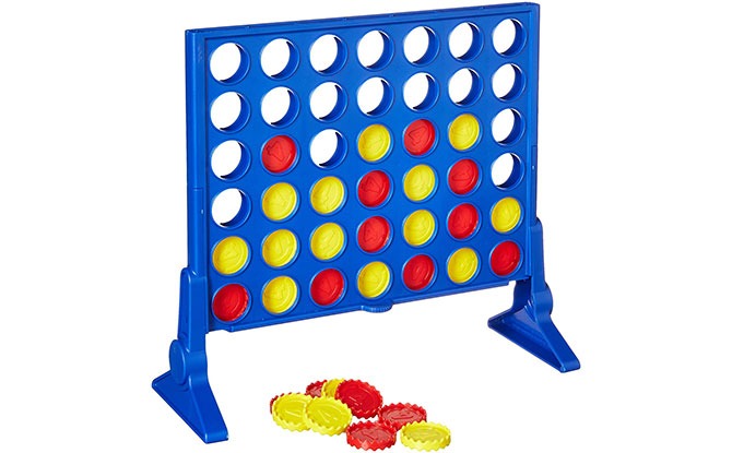 Connect 4 - tabletop game for preschoolers